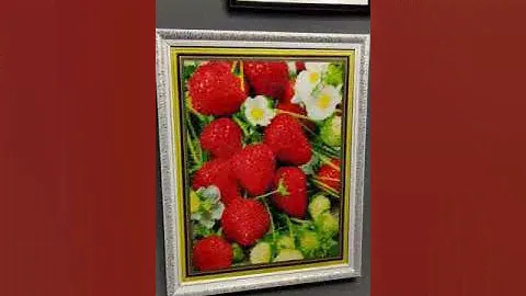 Алмазная мозаика 40x50 Готовая работа! (Ozon)