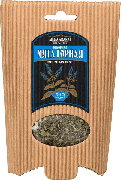 Чай травяной Mega Ararat мята горная отборная 25 г-0