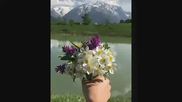 Цветы в горах