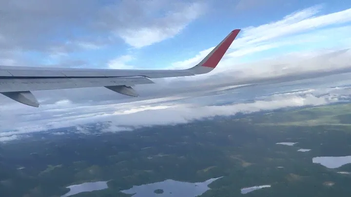 Взлёт в Мурманске. Аэрофлот Мурманск- Москва 08.08.22