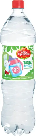 Вода Сады Придонья питьевая минеральная Горная вершина 1,5 л