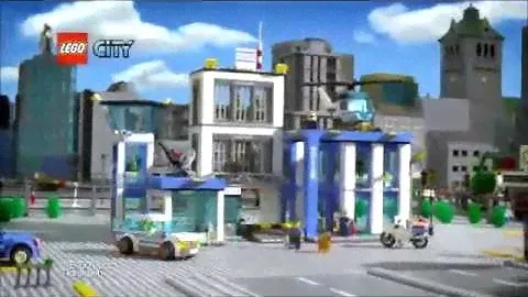 лего сити  60047 полицейский участок (реклама в россий)