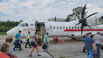 ATR 72 а/к КрасАвиа | Рейс Стрежевой — Томск