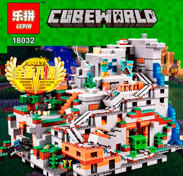 Конструктор Lele Minecraft Горная пещера 33067