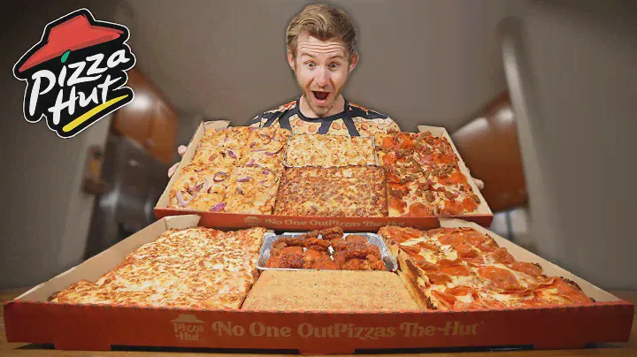 PIZZA HUT'S BIG DINNER BOX CHALLENGE.. DOUBLED!